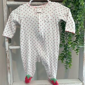 Carter's Strawberry Footie Pjs